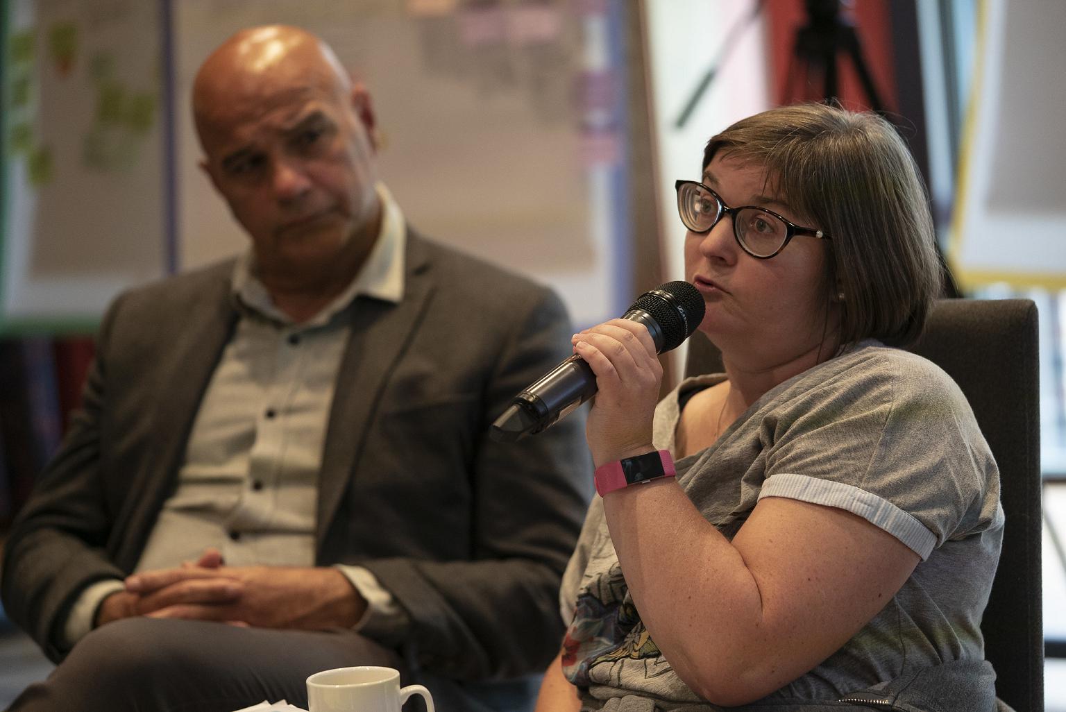 Rettighetsseminar for personer med utviklingshemming. Foto: Mikkel Eknes