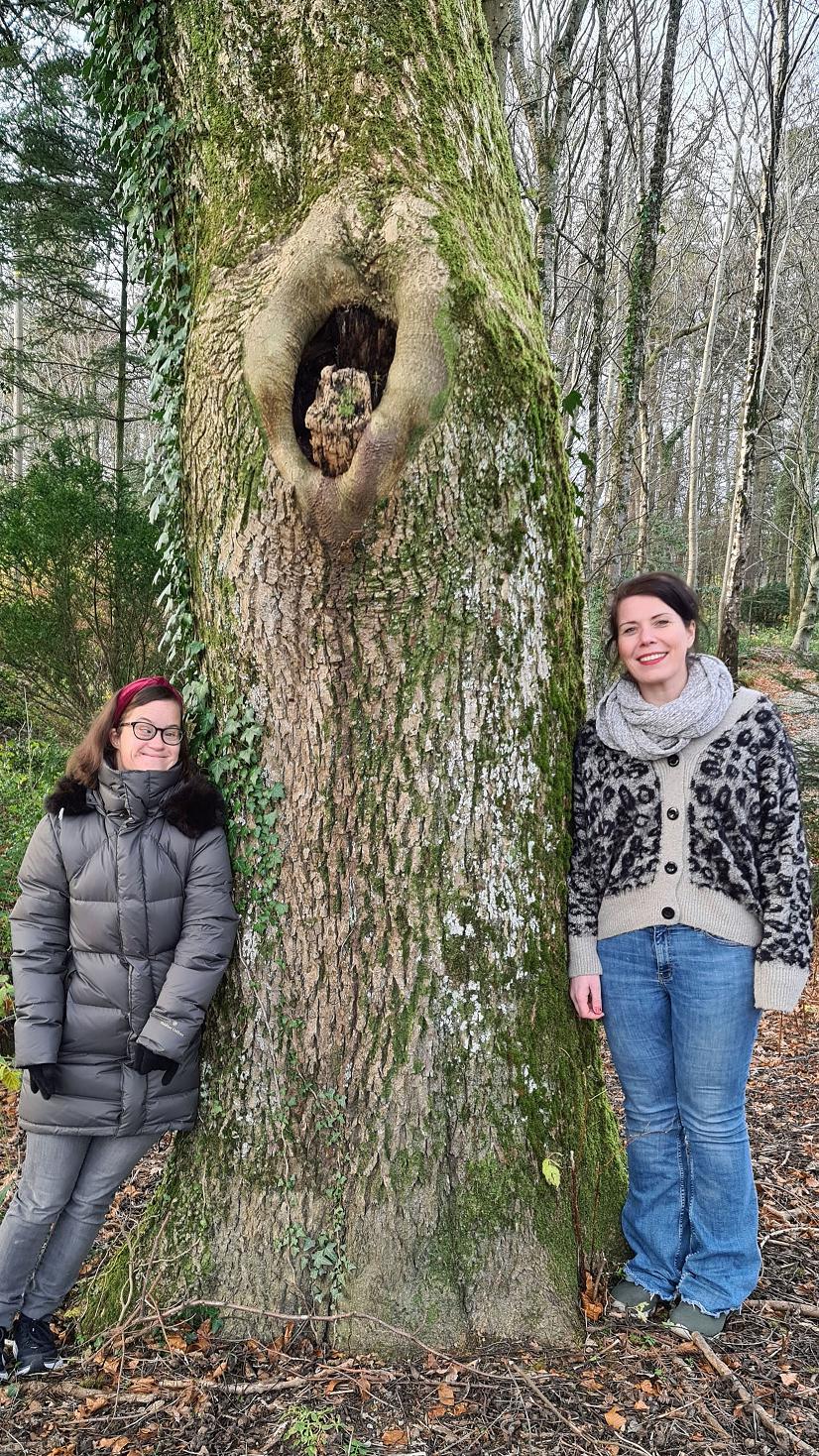 Tone og jobbspesialist Hanne. Foto: Jarle Eknes