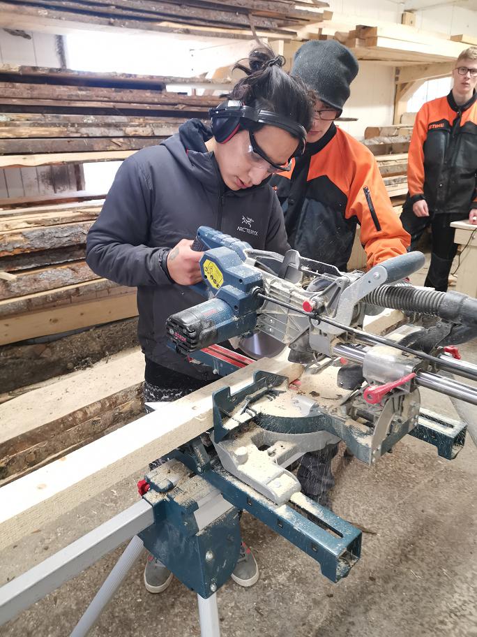 Foto: Heidi Mellemvik (fra venstre Joakim, Simen, Mikael)