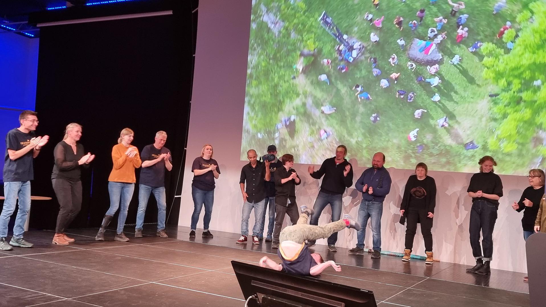 Representanter fra Landsbystiftelsene stod for de gode kulturinnslagene begge konferansedagene