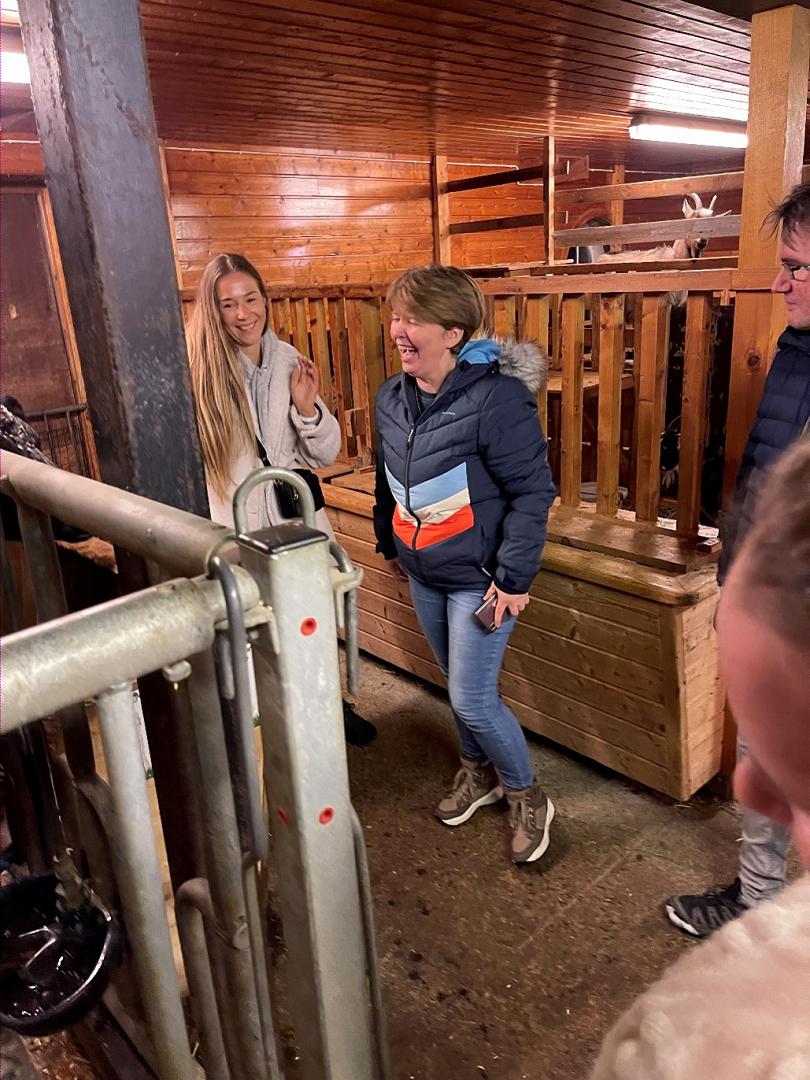 Laila er frivillig i Trondheim, og er en av våre mange fantastiske frivillige. Hos Laila sitter latteren alltid løst, til glede for alle. Foto: Ingrid Dyson