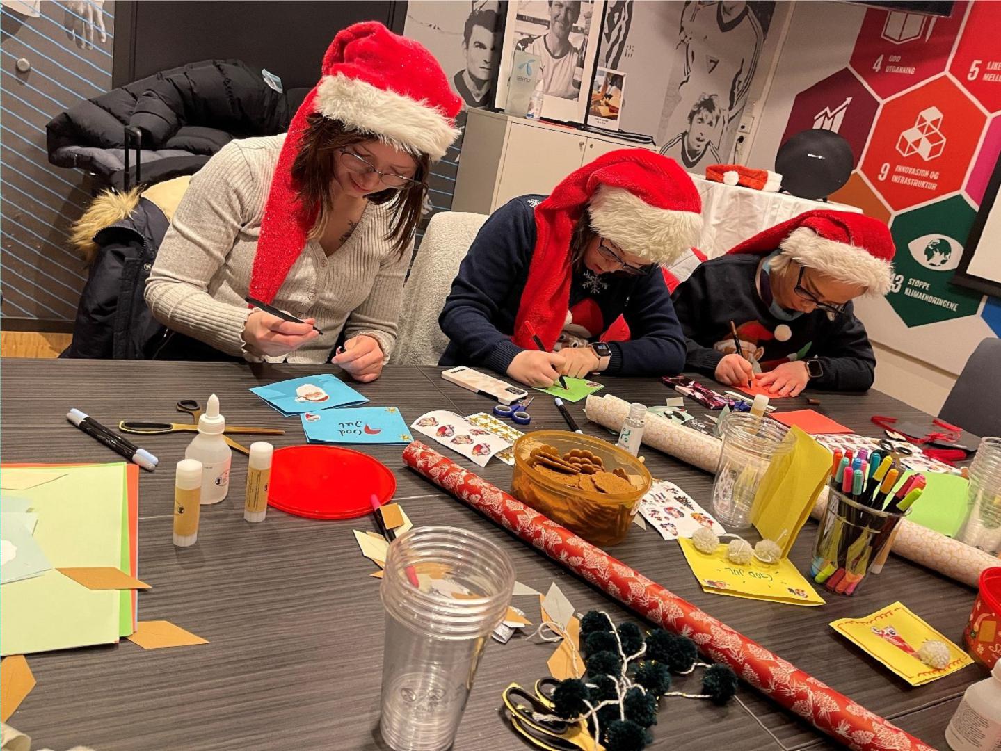 Juleverksted i Trondheim. Foto: Ingrid Dyson