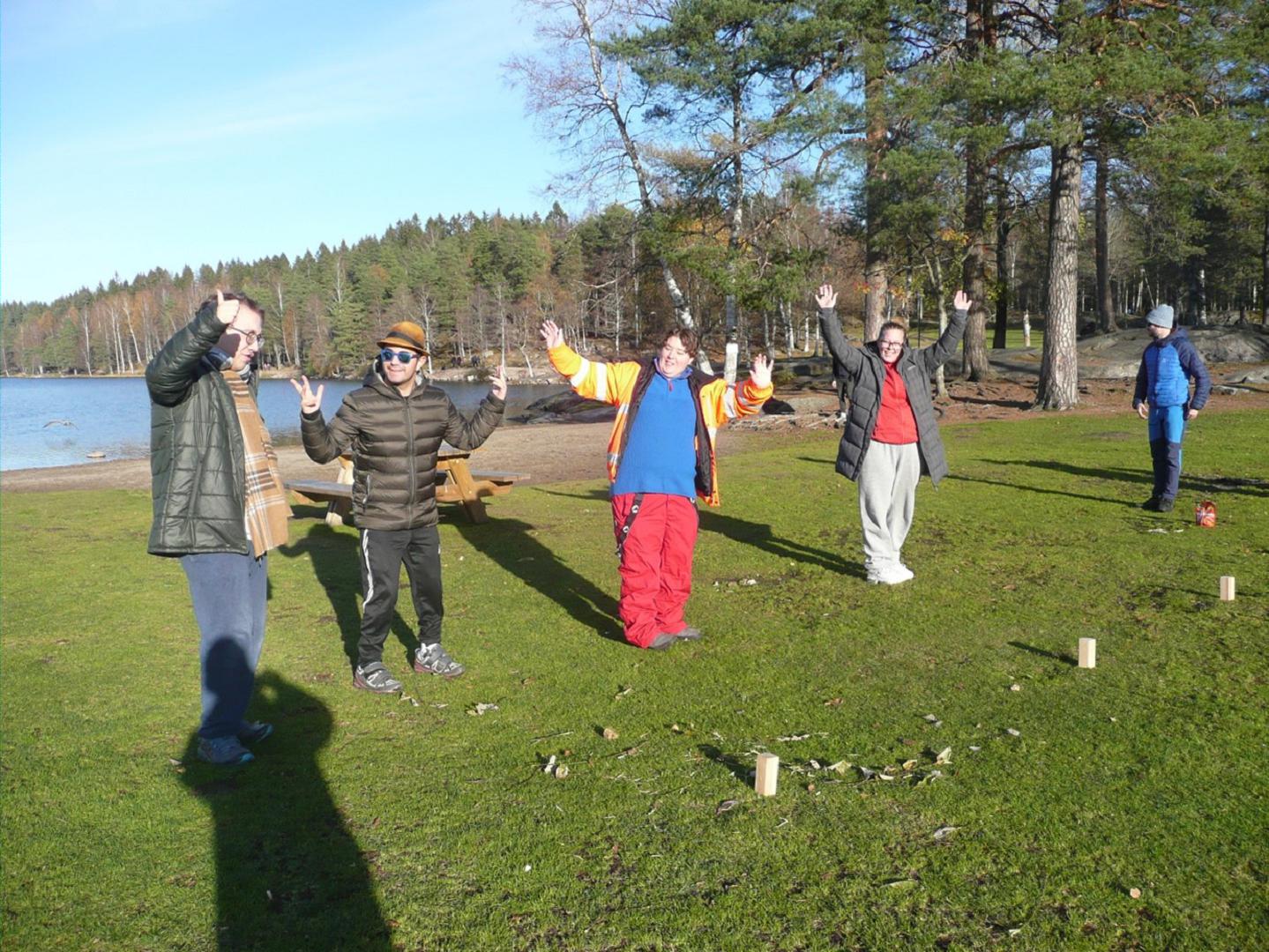 Sosial samling på Sognsvann. Foto: Emanuel Lie