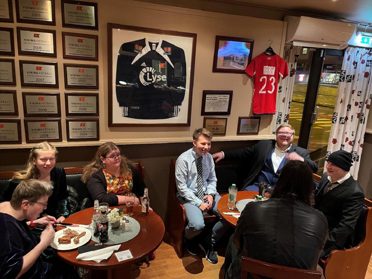 Julebord i Rogaland. Foto: Hanne Kluge