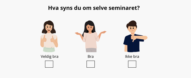Hva syns du om selve seminaret?